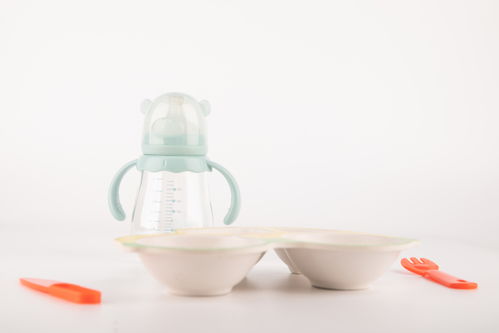 清新可愛(ài)兒童餐具母嬰用品攝影圖 st攝影